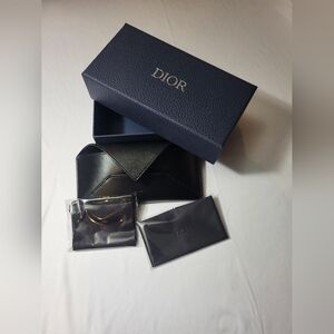 Original Dior Black Leather Sunglasses Case. Nor Included Sunglasses.